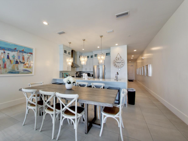 Beachfront Luxury Six Bedroom Vacation Rental in Destin with Rooftop Pool